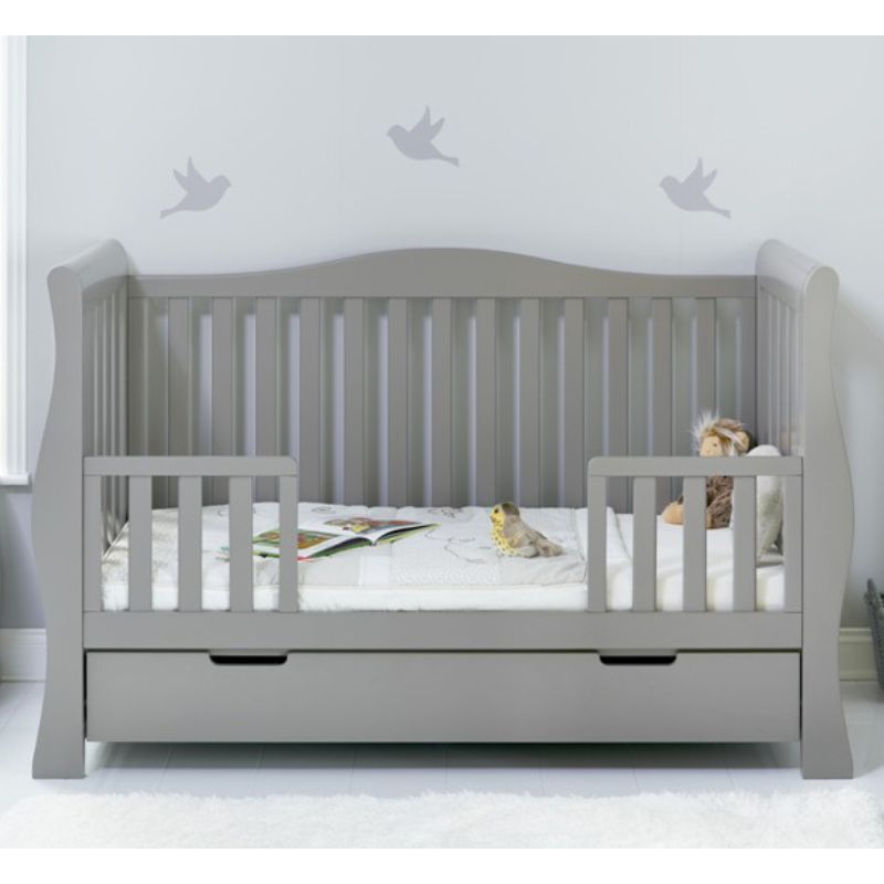 Obaby Stamford Luxe Cot Warm Grey