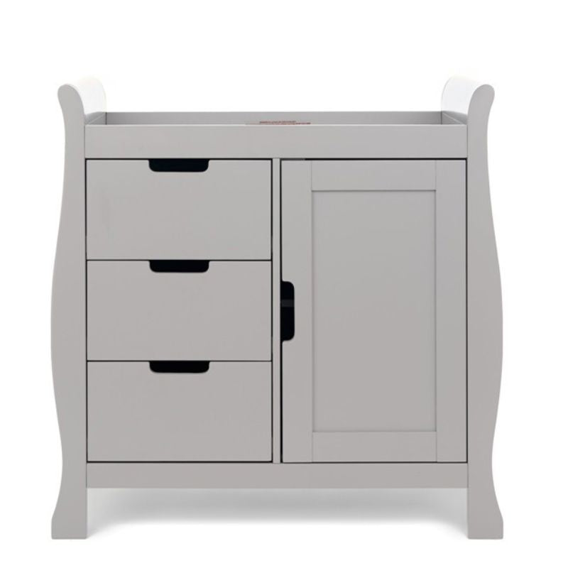 Obaby Stamford Luxe Drawers Warm Grey