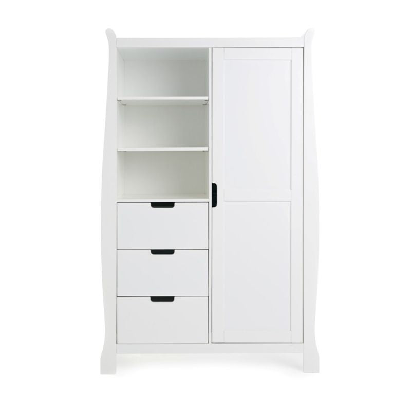 Obaby Stamford Luxe Wardrobe White