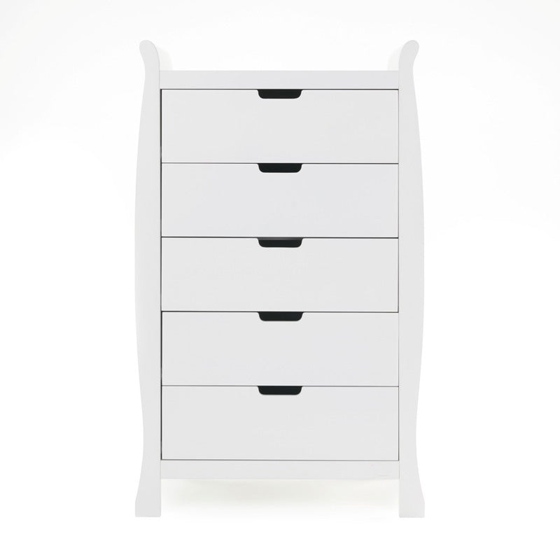 Obaby Stamford Luxe Tall Drawers White