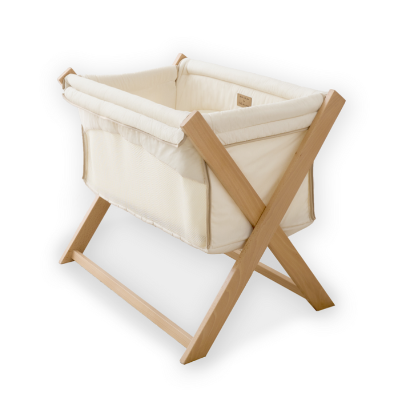 Folding Crib Cream