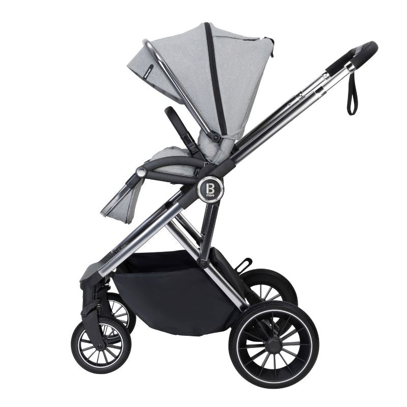 Babymore Chia Pram Pushchair Pearl Grey