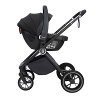 Thumbnail for Babymore Kai Travel System Coco with Base Forest Grey