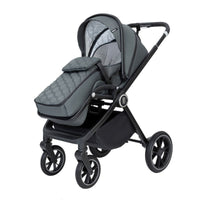 Thumbnail for Babymore Kai Pram Pushchair Forest Grey