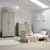 Thumbnail for Obaby Nika Cot Bed Grey Wash