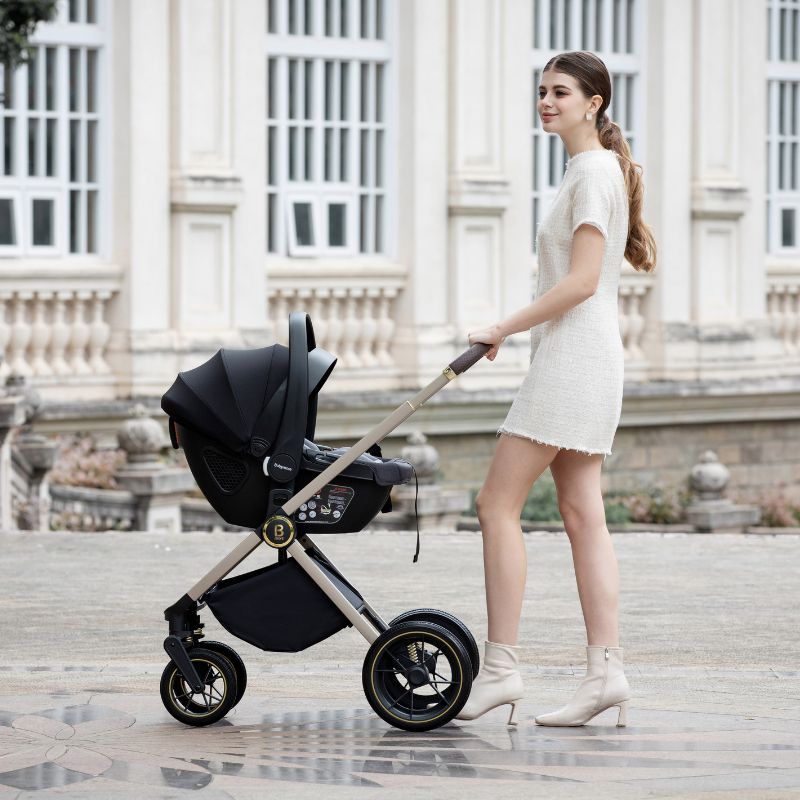 Babymore Kai Travel System Coco with Base Sandstone