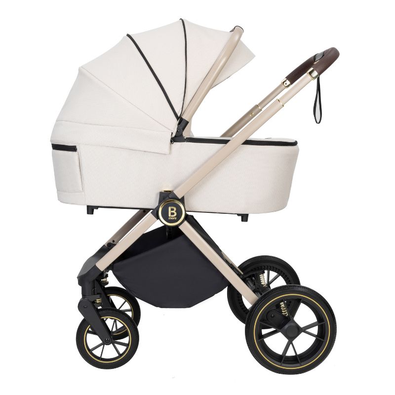 Babymore Kai Pram Pushchair Sandstone