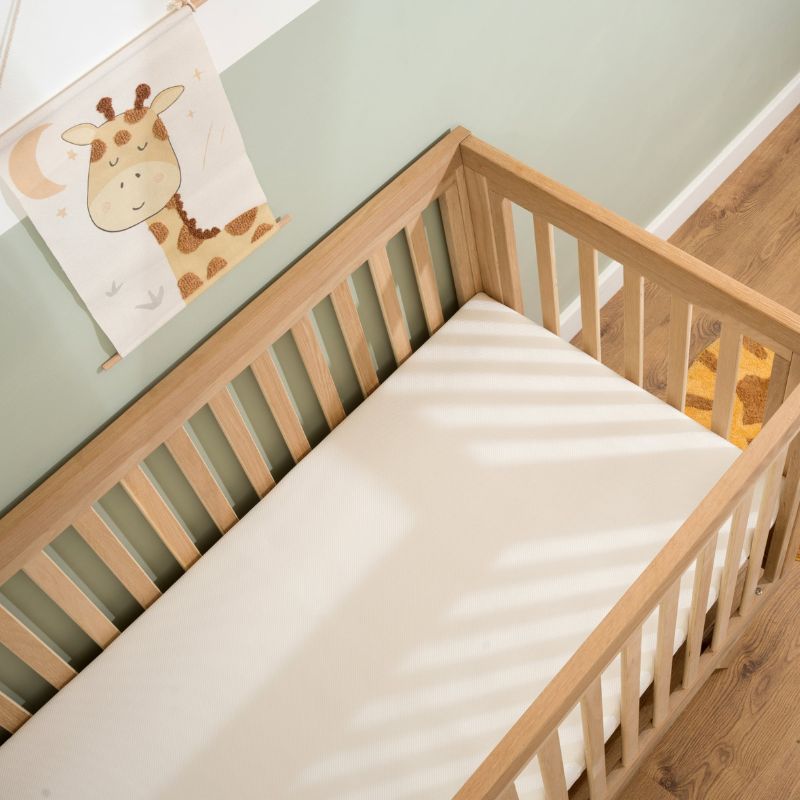 Clair de Lune Oak Cot Bed 