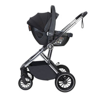 Thumbnail for Babymore Chia Travel System Coco with Base Pearl Grey