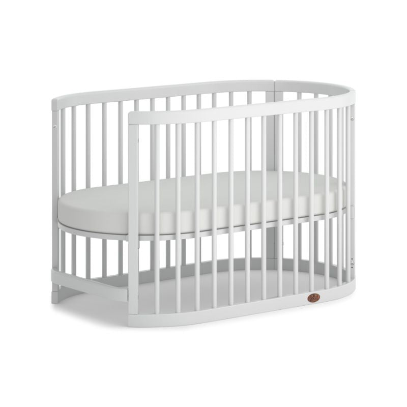 Boori Oasis Oval Cot Bed Barley White