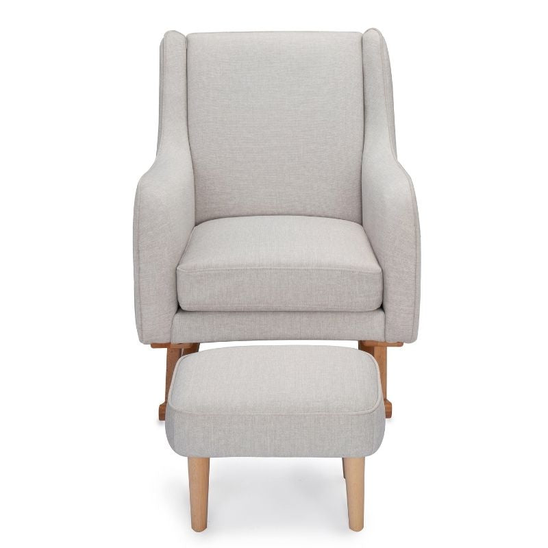 Babymore Ida Nursing Chair with Stool Cashmere