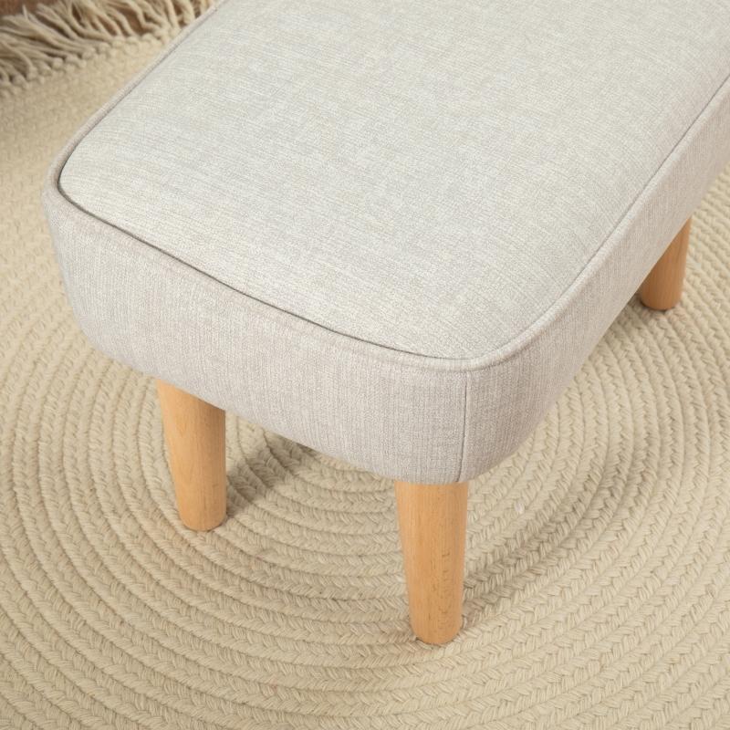 Babymore Ida Nursing Chair with Stool Cashmere