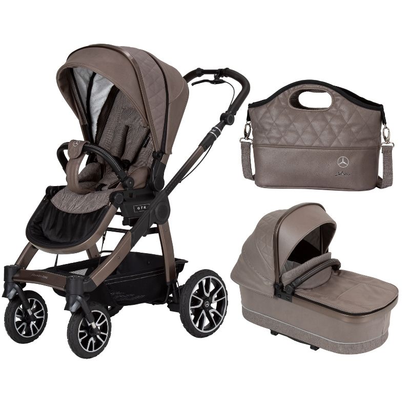 Mercedes Avantgarde All-Terrain GTR Pushchair Bundle Truffle