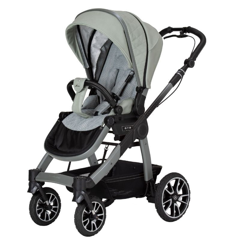 Mercedes Avantgarde All-Terrain GTR Pushchair Bundle Sage Grey