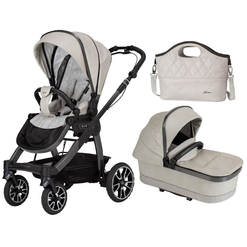 Mercedes Avantgarde All-Terrain GTR Pushchair Bundle Moonstone