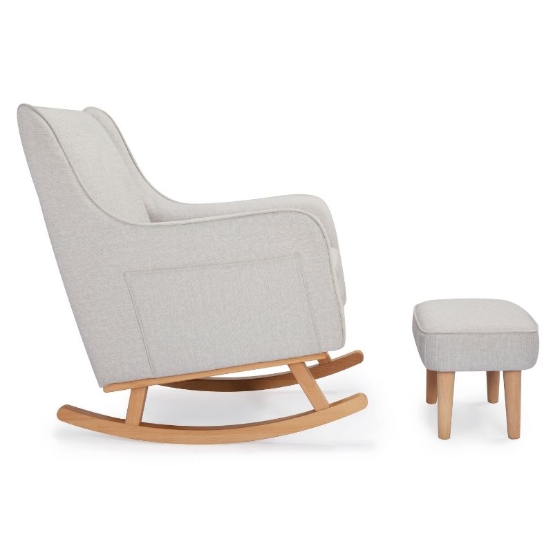 Babymore Ida Nursing Chair with Stool Cashmere