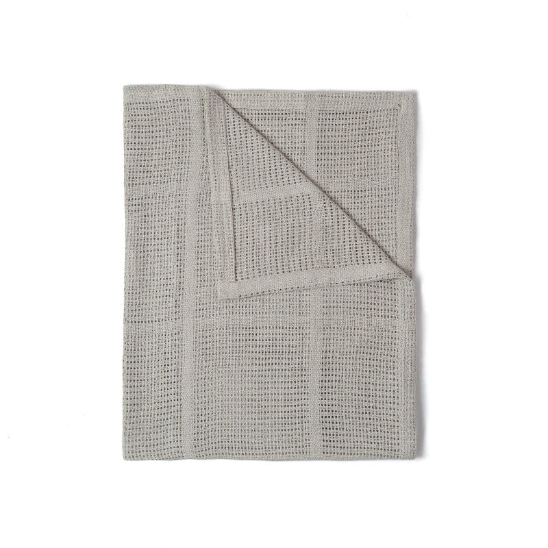 Clair de Lune Cellular Blanket - Grey Pram Size 90 x 70cm