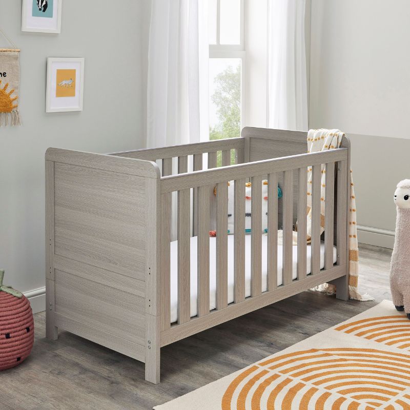 Babymore Caro Cot Grey Wash