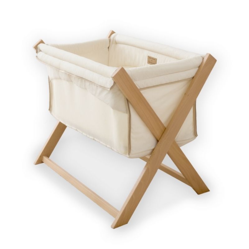 Folding Crib Cream